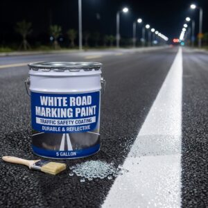White Road Marking Paint